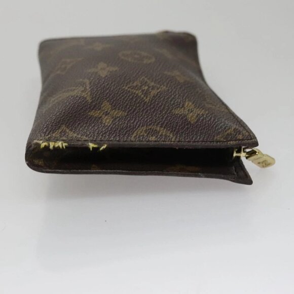 LOUIS VUITTON Monogram Bucket PM Accessory Pouch LV Auth 111772 - Picture 7 of 16